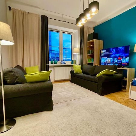 شقة Super Square Metro X2 Fast Wifi 55'Tv Netflix Hbo Appletv+ Amazontv وارسو المظهر الخارجي الصورة