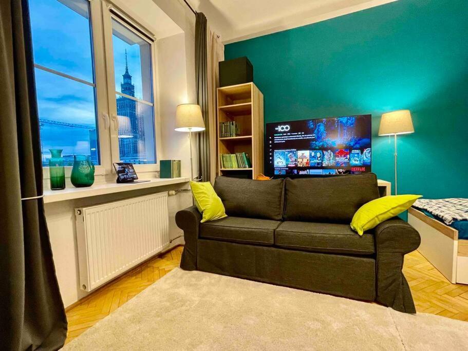شقة Super Square Metro X2 Fast Wifi 55'Tv Netflix Hbo Appletv+ Amazontv وارسو المظهر الخارجي الصورة